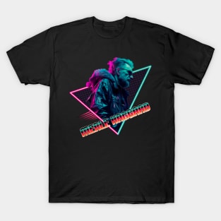 Merle Haggard cyberpunk art T-Shirt